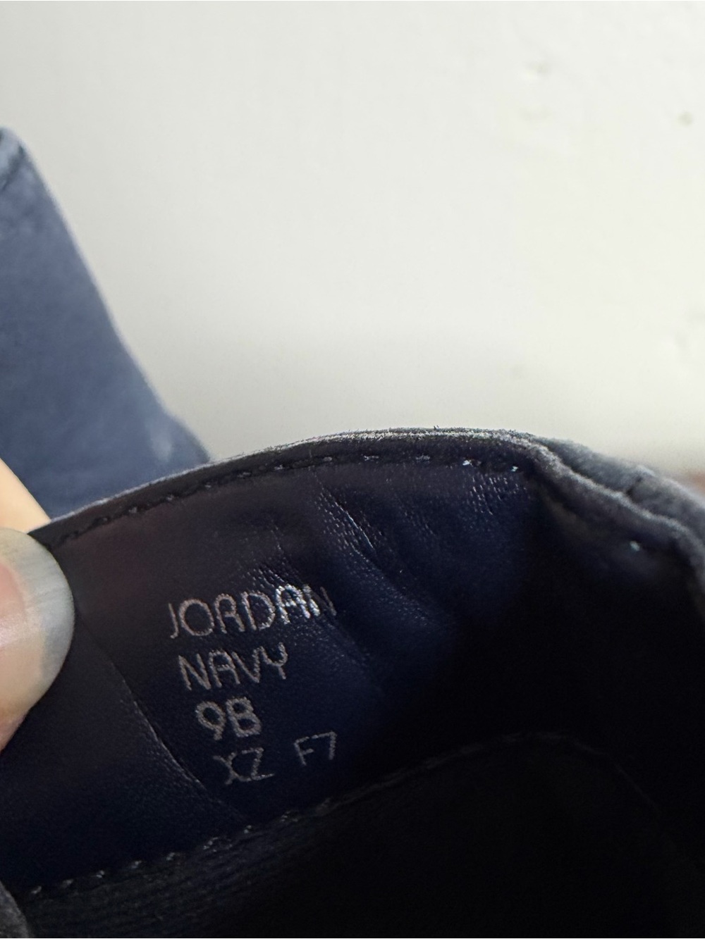Earth Jordan Navy Blue Leather Boots 9 Womens - Picture 4 of 7